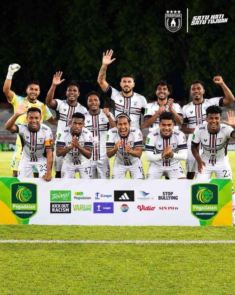 Rans Nusantara dan Tonado Fc Menang, Posisi Persipura Kembali Tergeser