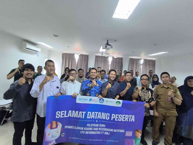 Peserta koding KA Fase E/F kelas 11 dan 12 , Dok. FTUMJ