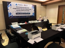 Ruang Panitia RCC Disediakan Printer untuk Mencetak , Dokumentasi Pribadi Jody Aryono
