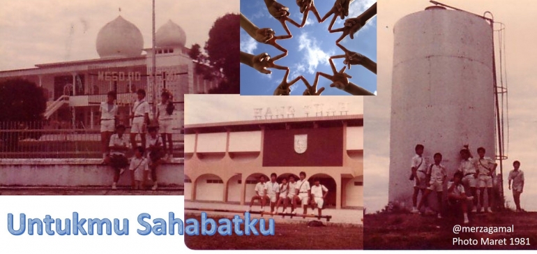 Image: Kenangan Persahabatan di masa remaja akhir 70'an-awal 80'an (by Merza Gamal untuk ilustrasi)