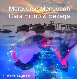 Image: Metaverse mengubah cara hidup dan bekerja (Sumber: Shutterstock edit by Merza Gamal)