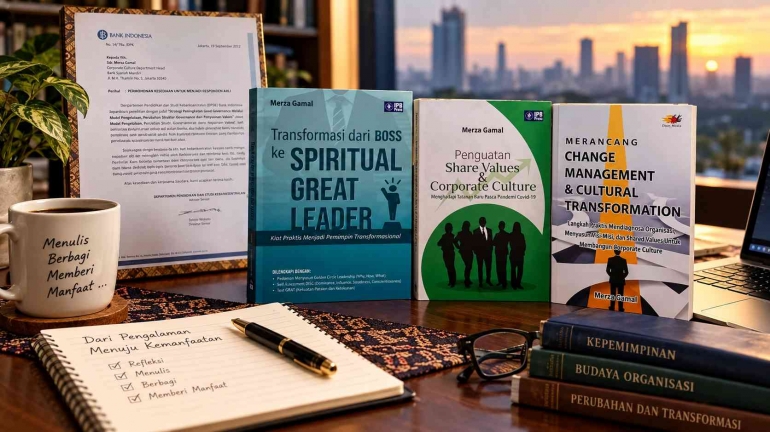 Tiga Buku, Sejumput Pengalaman, dan Perjalanan Panjang Memaknai Perubahan