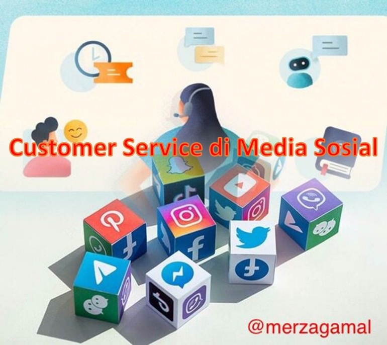 Image: Customer Service di Media Sosial (by Merza Gamal)