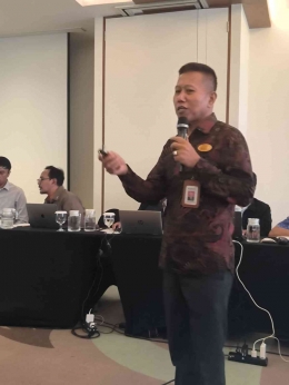 Bapak Legiyo MAster Asesor sedang memberikan Arahan, Dok. Pribadi Jody Aryono