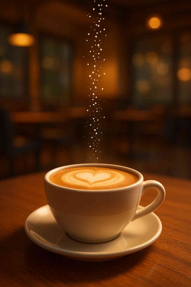 Ilustrasi Kopi dan Garam Created By ChatGPT5 Prompt By Jody Aryono