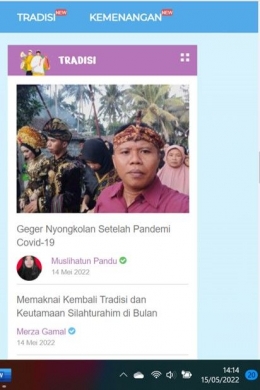 Image: Meskipun di take down, link tetap masih ada yang bisa dilihat oleh pengunjung Kompasiana