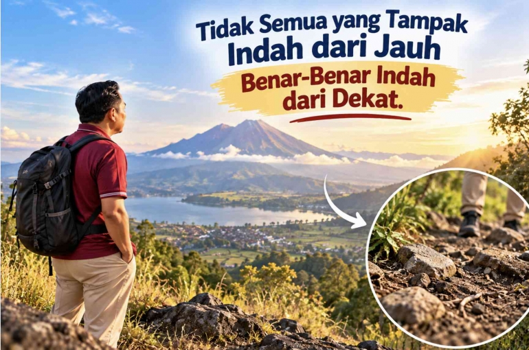 Tidak Semua yang Tampak Indah dari Jauh Benar-Benar Indah dari Dekat