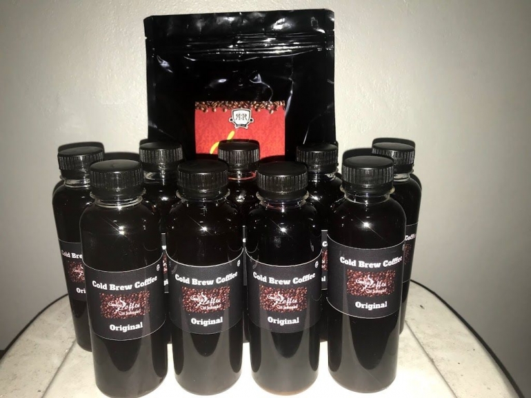 Image:  Hasil cold brew yang berupa konsentrat kopi yang nikmat (by Merza Gamal)