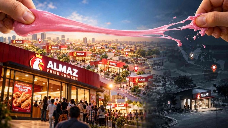 Awal dari Bubble Gum Economy Almaz Fried Chicken