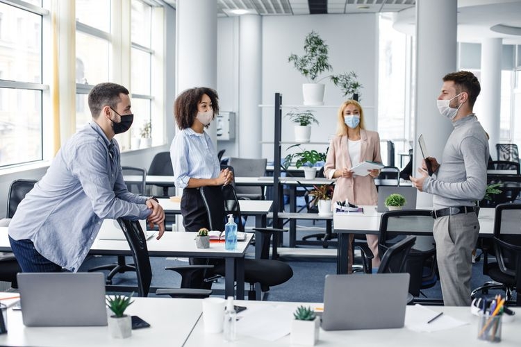 Ilustrasi kantor (Sumber: shutterstock via health.kompas.com)