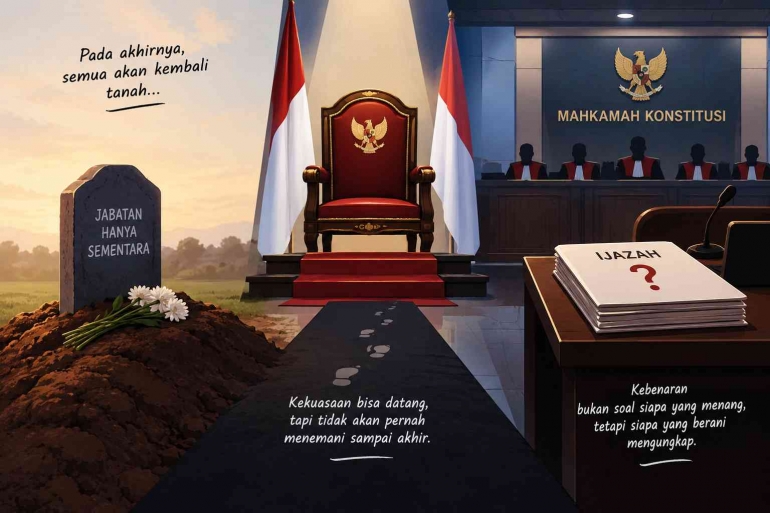 Ijazah Tak Ditemukan, Kekuasan Tak Tergoyahkan