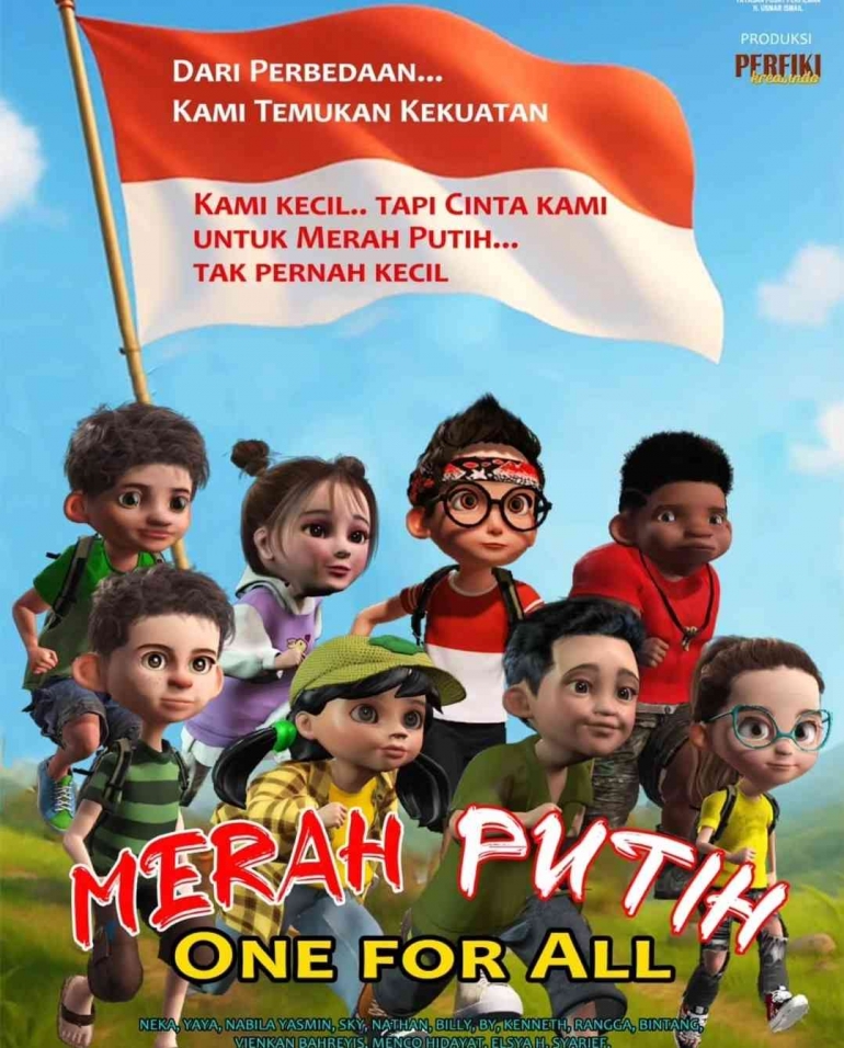 Gambar Poster Indonesi One For All ,Sumber malang.disway.id 