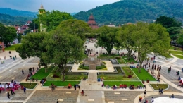 Image: Masjid Agung Sumedang berdampingan dengan Alun-alun Kota (by Merza Gamal)